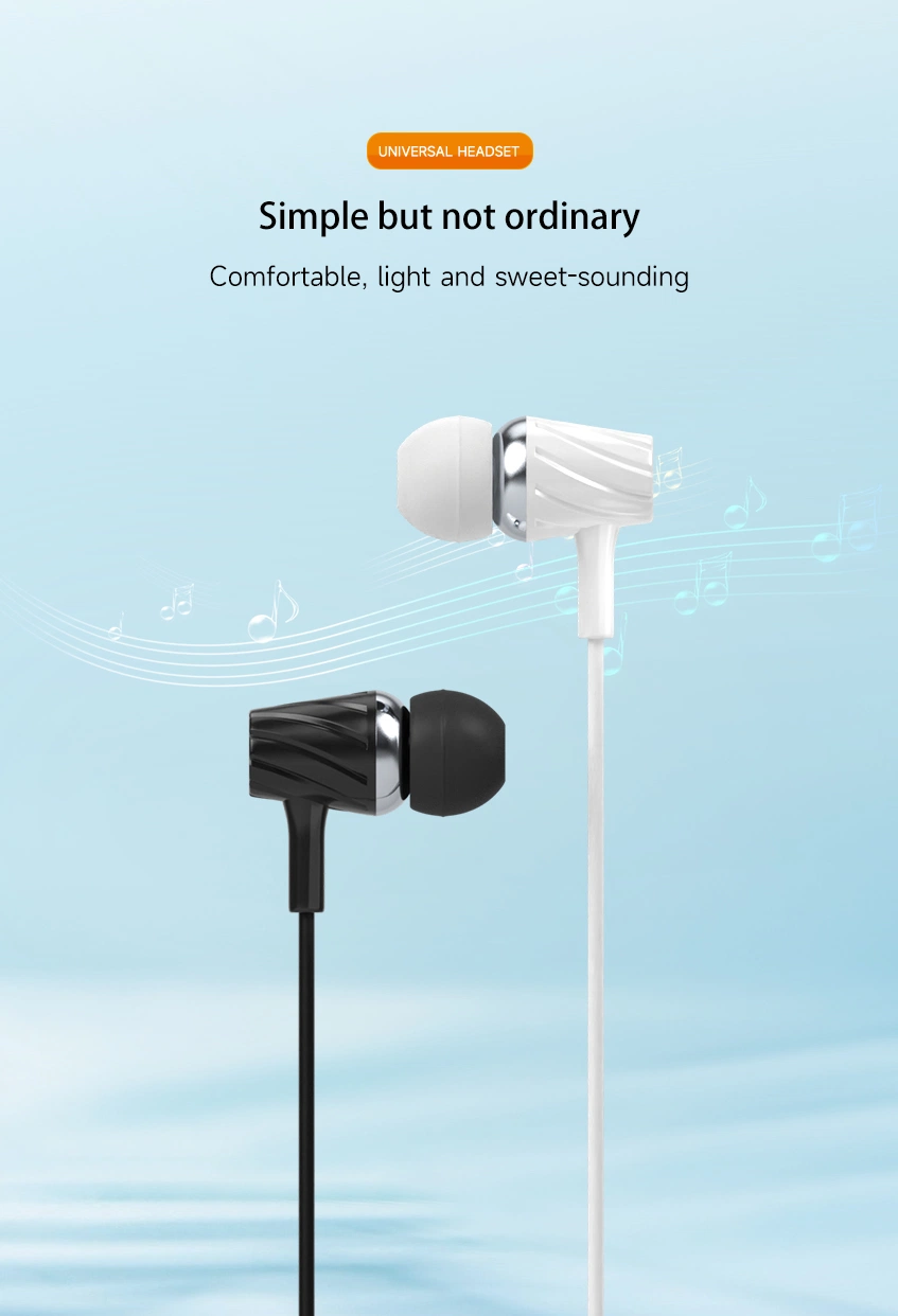 Mietubl-MTB 3.5mm Wired Earphones with Mic White