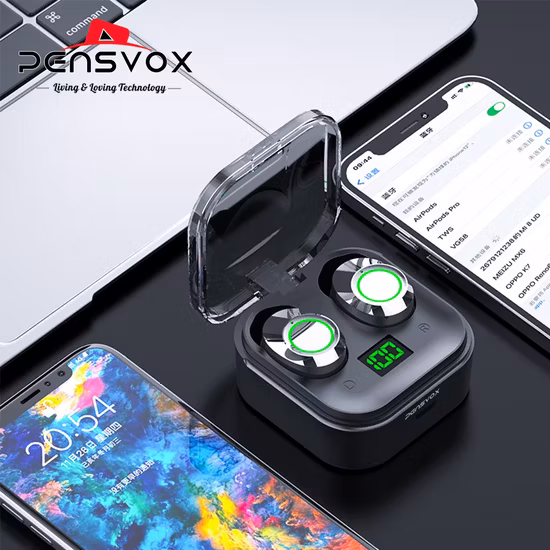 Auricolare Bluetooth wireless a basso ritardo di vendita calda per giochi e musica